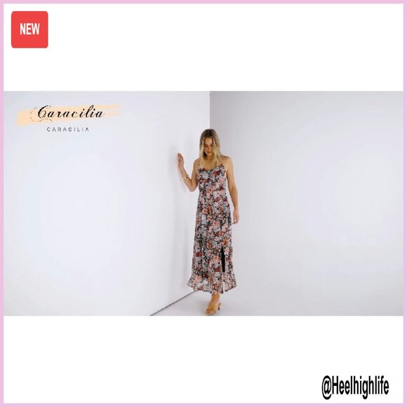 Summer Maxi Dress Formal Mesh Split Spaghetti Strap Wedding Guest Party Beach - Picture 8 of 8